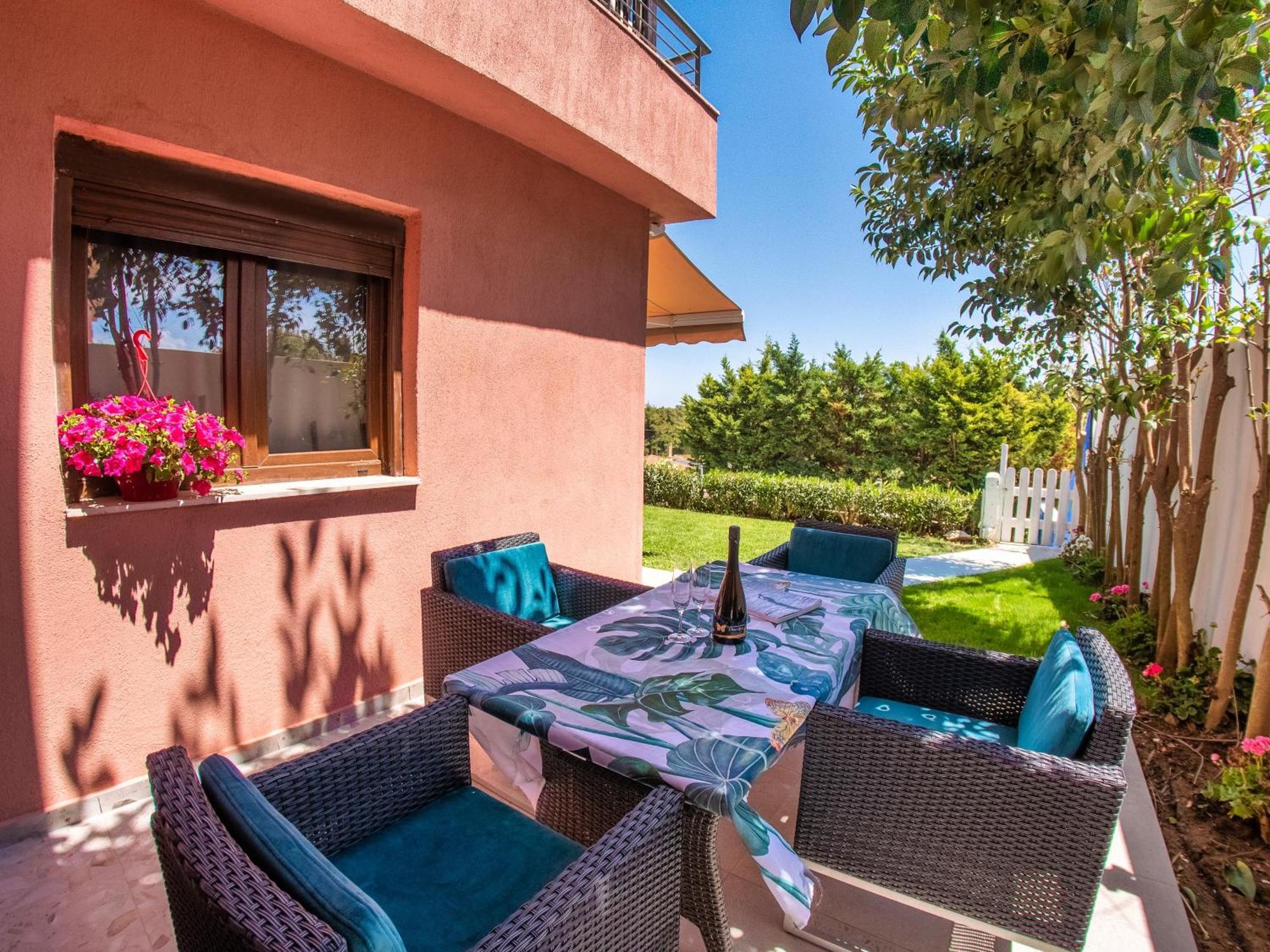 Deluxe Sani Relax Villa Exterior foto